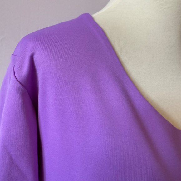 LBH TOP 3/4 SLEEVE NYLON SPANDEX LIGHTWEIGHT CASUAL STRETCHY SLEEK VERSATILE XL - Picture 6 of 11